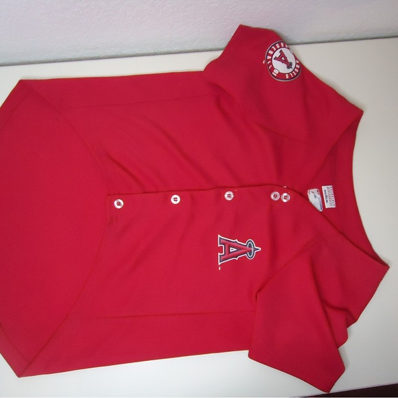 DOGS Angels Red MLB Jersey | Size L - Picture 2 of 8
